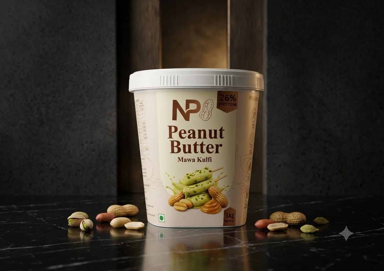NPB 100% Natural Crunchy Peanut Butter 🍯 | Elite Performance Fuel
