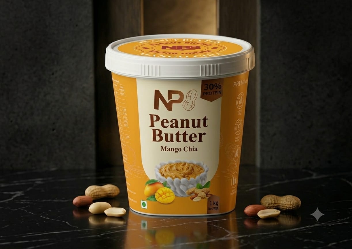 NPB 100% Natural Crunchy Peanut Butter 🍯 | Elite Performance Fuel